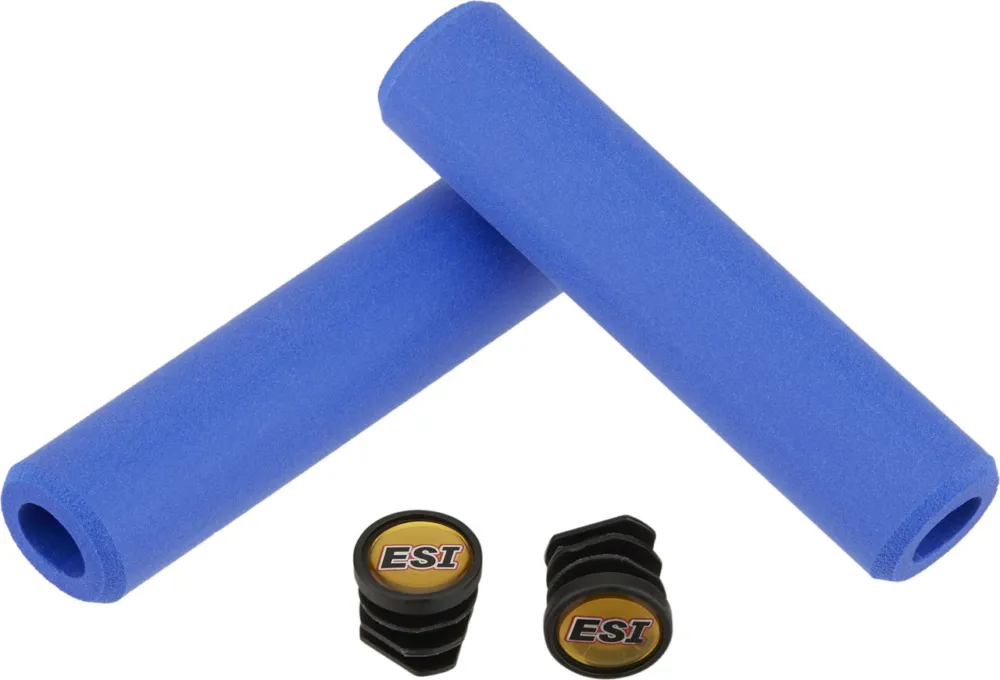 ESI Chunky Silikon Lenkergriffe - blue | 130 mm Finale Aktion