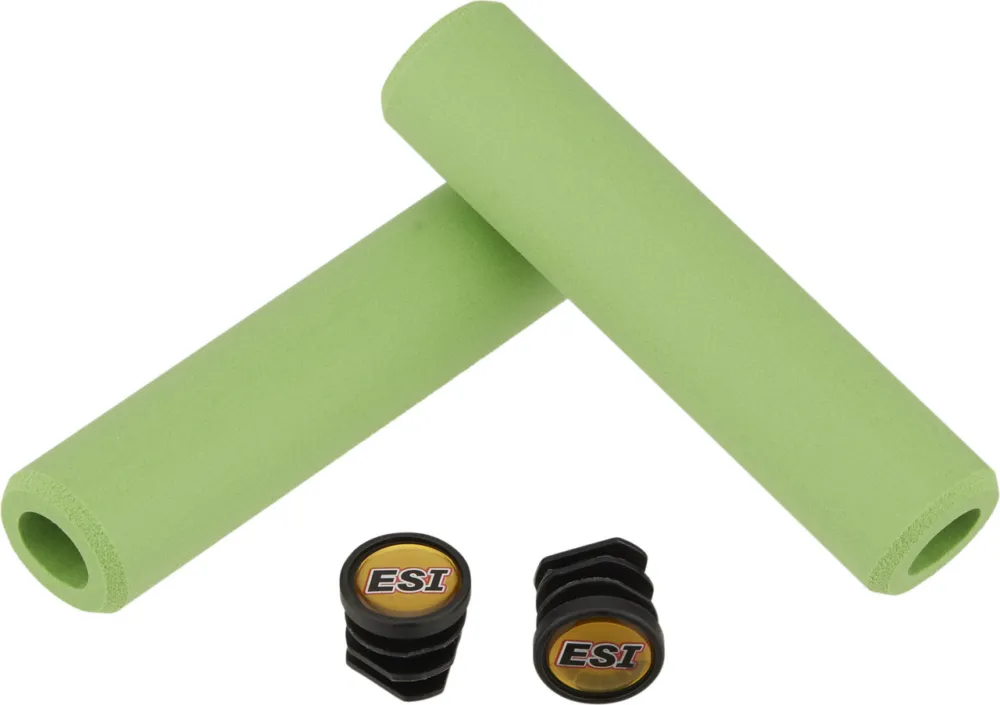 Neuheit ESI Chunky Silikon Lenkergriffe - green | 130 mm