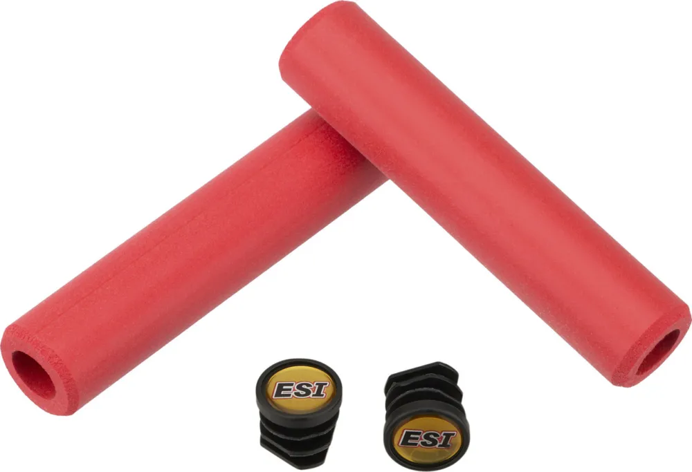 ESI Chunky Silikon Lenkergriffe - red | 130 mm Neue Kollektion