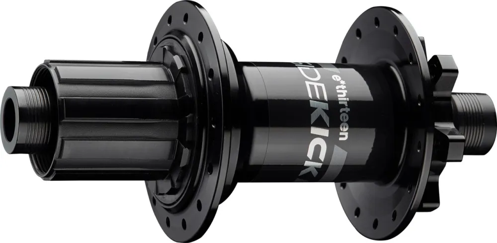 Schnäppchen e-thirteen Sidekick Disc 6-Loch Boost HR-Nabe - black | 28 | Shimano MTB | 12 mm Steckachse