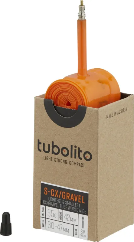 Jetzt Bestellen tubolito S-Tubo-CX/Gravel-All Schlauch 27.5"/28" - orange | 30-47 x 584-622 SV 42 mm