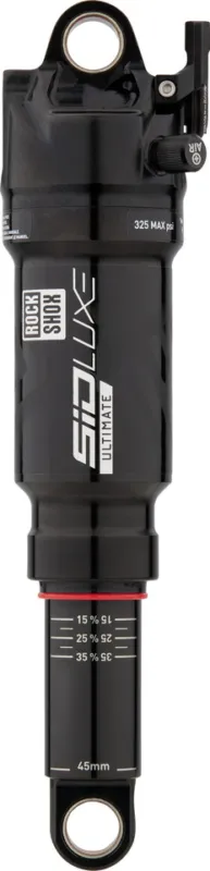 Angebot RockShox SIDLuxe Ultimate 2P Solo Air Remote Dämpfer - black | 190 mm x 37,5 mm