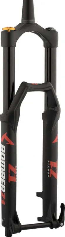 Letzte Chance Marzocchi Bomber Z1 Coil 27,5" Boost Federgabel - matte black | 15 mm Steckachse | 180 mm | 44 mm | 1 1\\/8" - 1,5" tapered | 27,5" (650B) | 110 mm