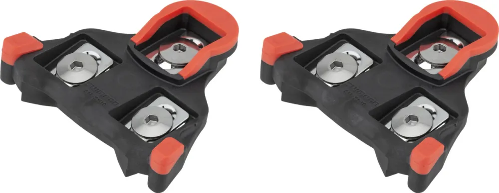 Neu Shimano SPD-SL Cleats SM-SH10 - schwarz-rot