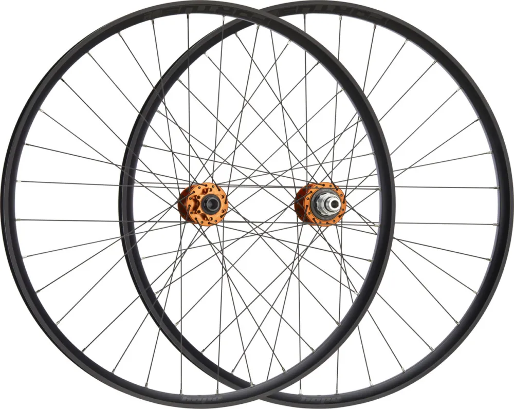 Hope Pro 5 + Fortus 30 SC Disc 6-Loch 29" Boost Laufradsatz - orange | Shimano MTB | Boost | 148 mm | 110 mm | Boost | 29" | 110 mm | Shimano MTB | 110 mm | 148 mm Markenware