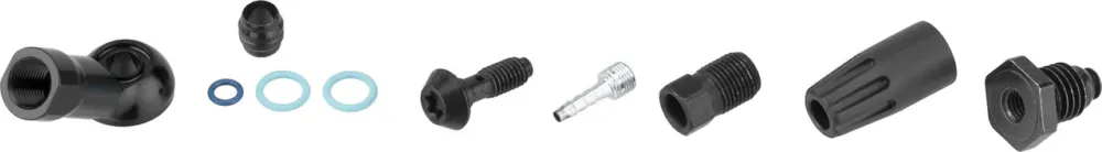 Mega-Angebot Magura Leitungsabgang für MT / HS 33 R Bremsgriff ab Modell 2014 - schwarz | 90°