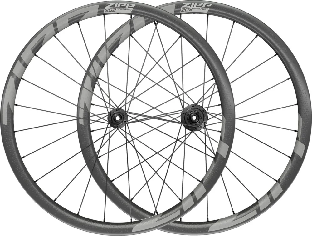 Zipp 202 Firecrest® Carbon Tubeless Disc Center Lock Laufradsatz - black | 142 mm | 100 mm | 28" | SRAM XDR | 100 mm | SRAM XDR | 100 mm | 142 mm Billig
