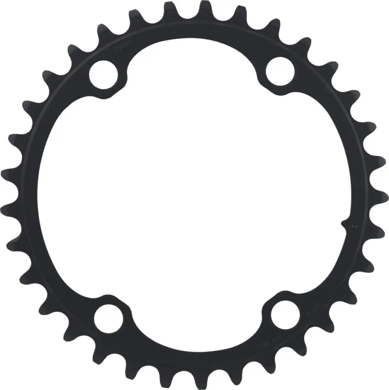 SRAM Kettenblatt Road für Rival 2x12-fach 107 mm Lochkreis - black | 33 Z Sonderangebot