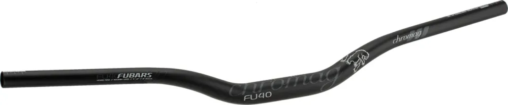 Chromag Fubars FU40 31.8 40 mm Riser Lenker - black | 800 mm Solange Der Vorrat Reicht