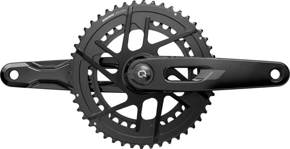Beliebt SRAM Rival E1 DUB DM 2x12-fach Powermeter Kurbelgarnitur - black | 172,5 mm | 35-48
