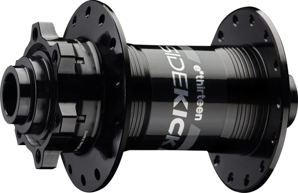Neuheit e-thirteen Sidekick Disc 6-Loch VR-Nabe - black | 28 | nur Vorderrad