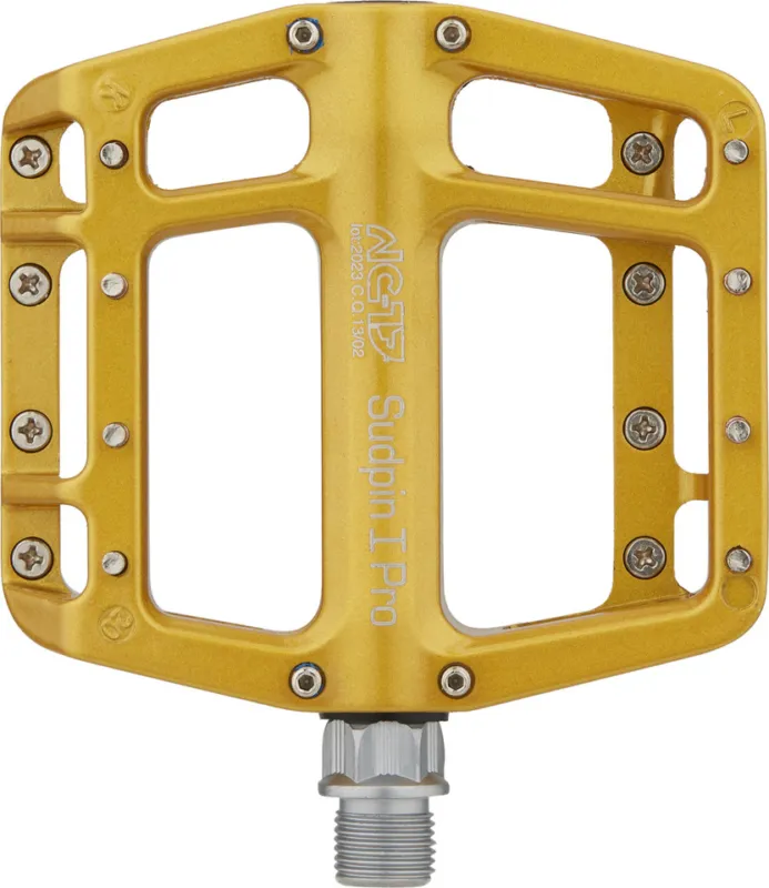 Knallerangebot NC-17 Sudpin I Pro Plattformpedale - gold