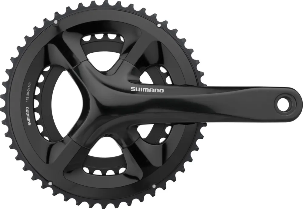 Must-Have Shimano FC-RS510 Kurbelgarnitur - schwarz | 175,0 mm | 34-50
