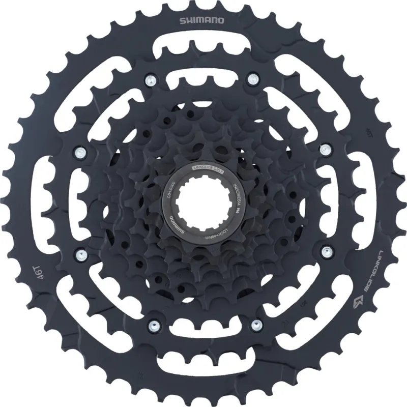 Wochenendangebot Shimano Kassette CS-LG300-9 Linkglide 9-fach - schwarz | 11-46