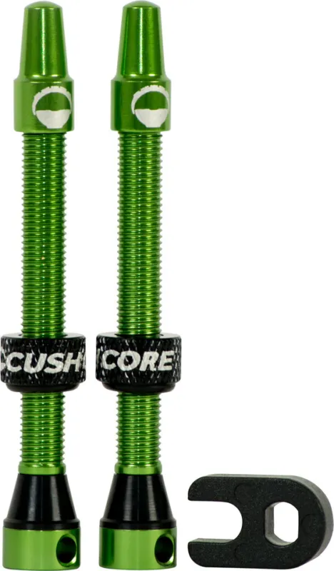 Kostenloser Versand CushCore Tubeless Ventil Set - rot