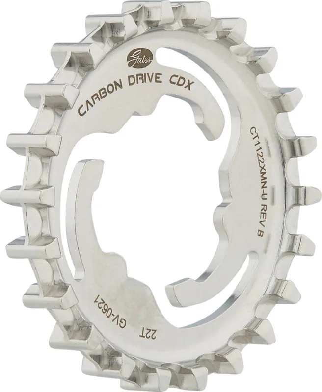 Direkt Vom Hersteller Gates CDX Hintere Riemenscheibe 3-Nocken SureFit Shimano Unified - silber | 22 Z