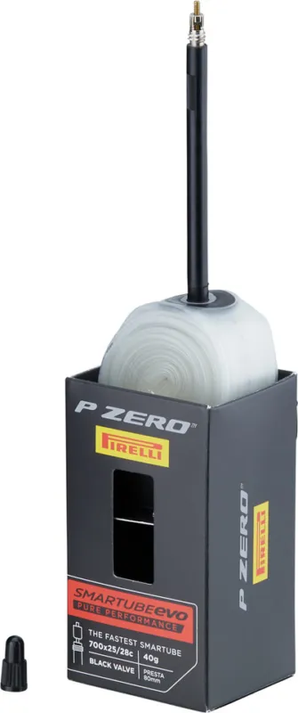 Neue Ware Pirelli P Zero SmarTube EVO Schlauch 28" - transparent | SV | 25-622 bis 28-622 | 25-28 x 622 SV 42 mm | 42 mm