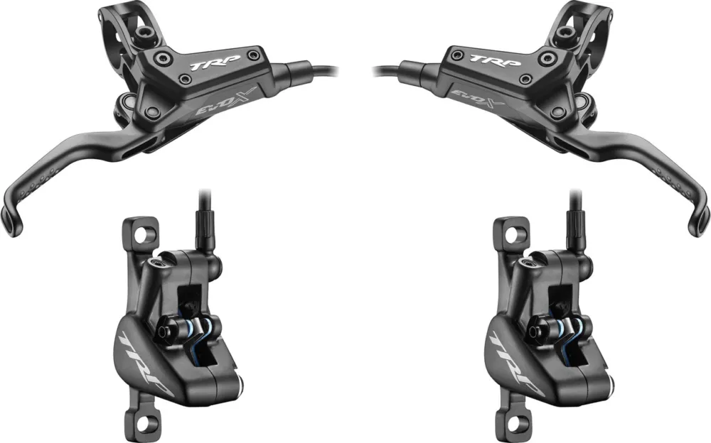 TRP EVO X Scheibenbremse V+H Set Scheibenbremse - schwarz | Set | links\\/rechts (seitenspezifisch ) Preiswert