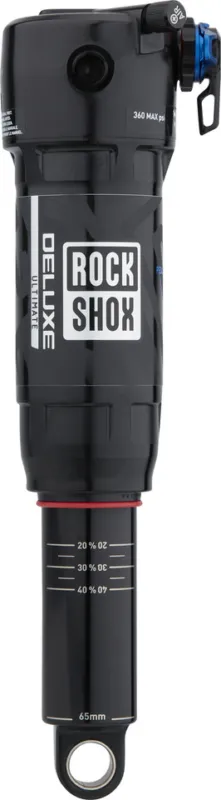 Online Kaufen RockShox Deluxe Ultimate RCT DebonAir+ Trunnion Dämpfer - black | 165 mm x 37,5 mm