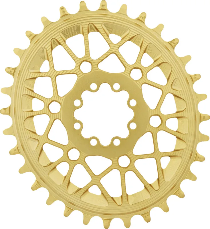 absoluteBLACK Oval T-Type Kettenblatt für SRAM Transmission 3 mm Offset - gold | 32 Z Bestpreis