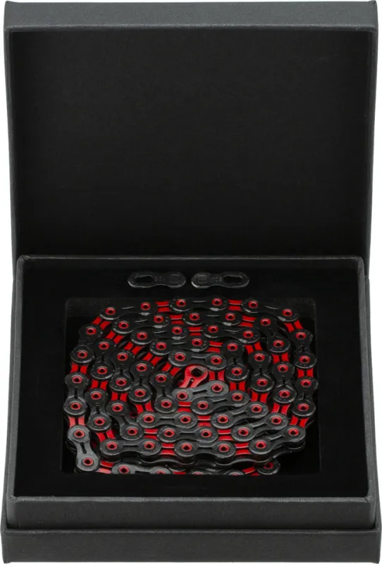 KMC DLC10 Kette 10-fach - black-red | 116 Kostenloser Rückversand