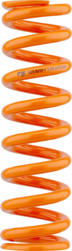 Bestpreis Fox Racing Shox SLS Super Light Stahlfeder für 89 mm Hub - orange | 275 lbs
