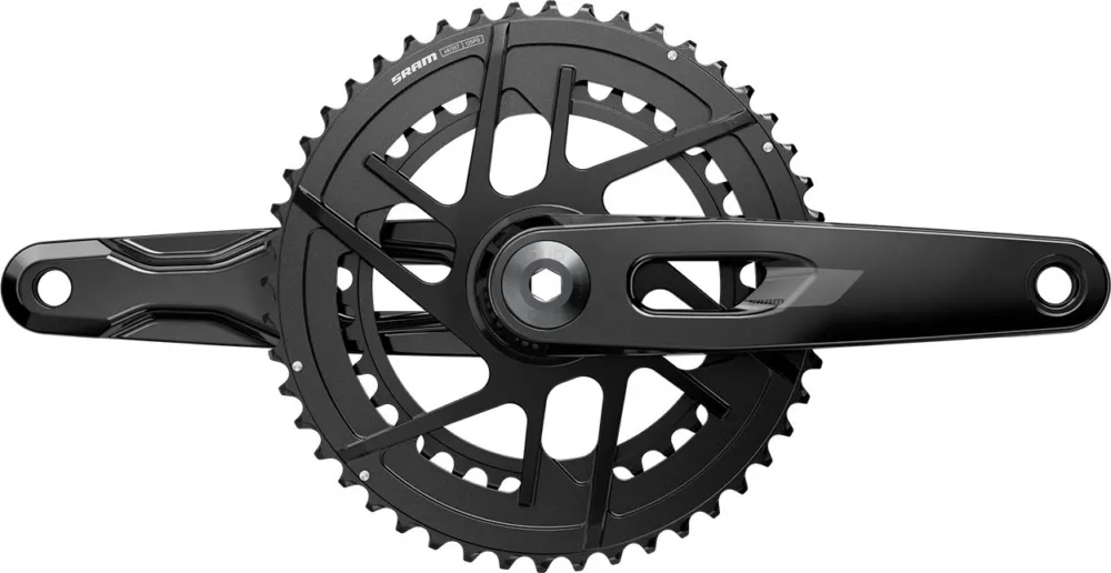 Schneller Versand SRAM Rival E1 DUB DM 2x12-fach Kurbelgarnitur - black | 172,5 mm | 33-46