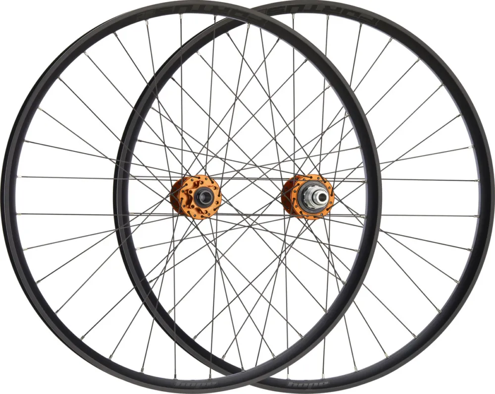 Geprüft Hope Pro 5 + Fortus 30 SC Disc 6-Loch 27,5" Boost Laufradsatz - orange | SRAM XD | Boost | 148 mm | 110 mm | Boost | 27,5" (650B) | 110 mm | SRAM XD | 110 mm | 148 mm
