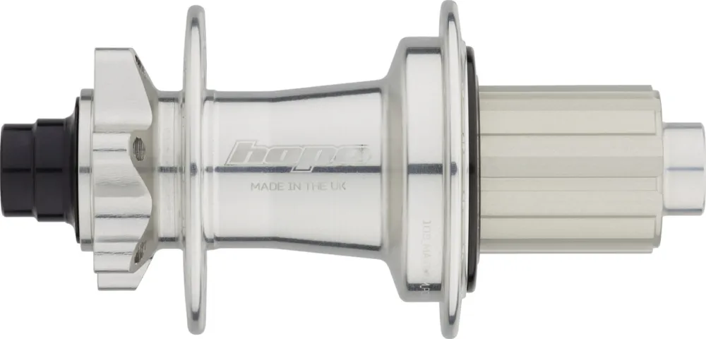 Solange Der Vorrat Reicht Hope Pro 5 Disc 6-Loch HR-Nabe - silver | 12 x 142 mm \\/ 32 Loch \\/ Shimano