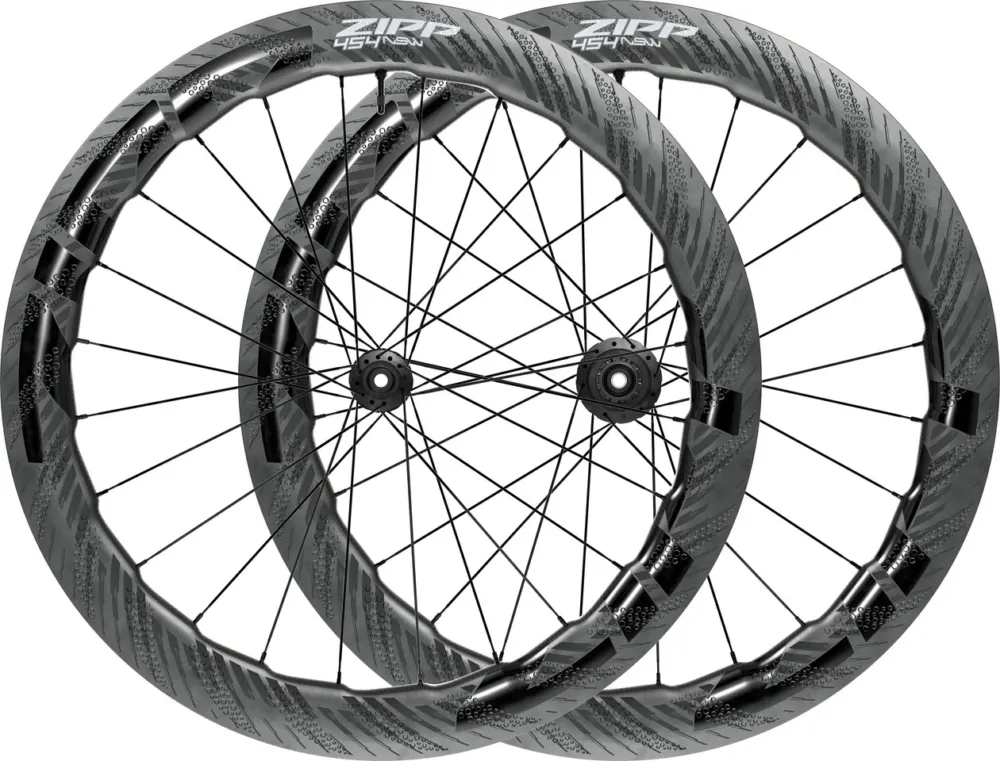 Solange Der Vorrat Reicht Zipp 454 NSW Carbon Tubeless Disc Center Lock 28" Laufradsatz - carbon UD | 100 mm | Non Boost | SRAM XDR | 28" | 142 mm | Non Boost