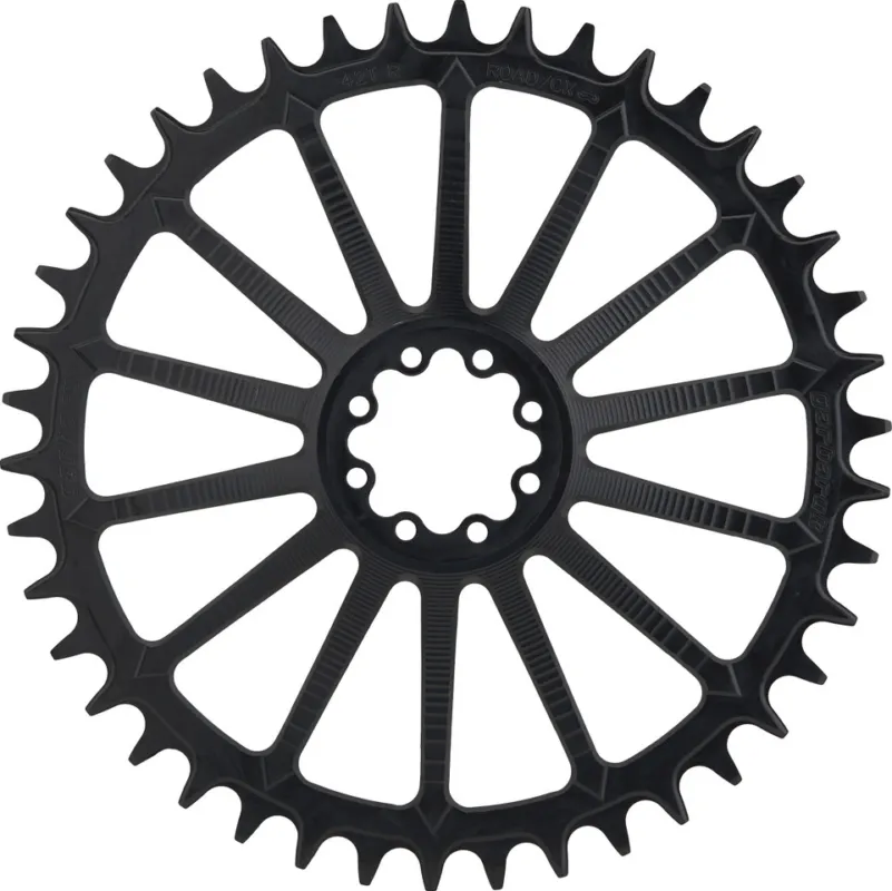 Garbaruk Kettenblatt Round AXS Road/CX SRAM Direct Mount 8-Loch 1-fach - violet | 40 Z Echt