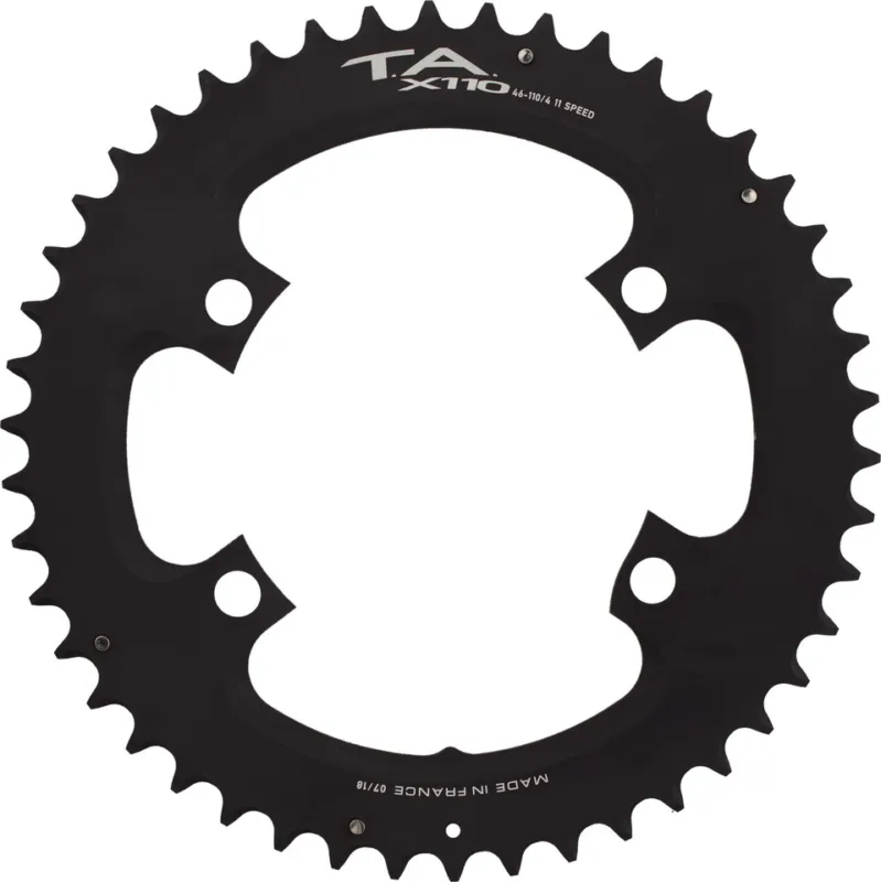 TA Kettenblatt X110, 4-Arm, außen, 110 mm Lochkreis - anthrazit-schwarz | 50 Z Top-Angebot