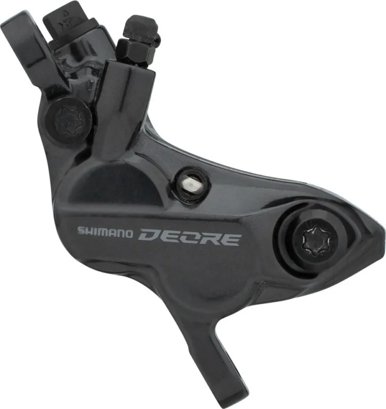 Shimano Deore Bremssattel BR-M6120 mit Resinbelag - schwarz | Set | ohne Bremshebel Abverkauf