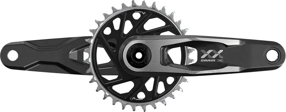 Beliebt SRAM XX DH T-Type CL 56,5 DUB Kurbelgarnitur - black | 34 | 160,0 mm