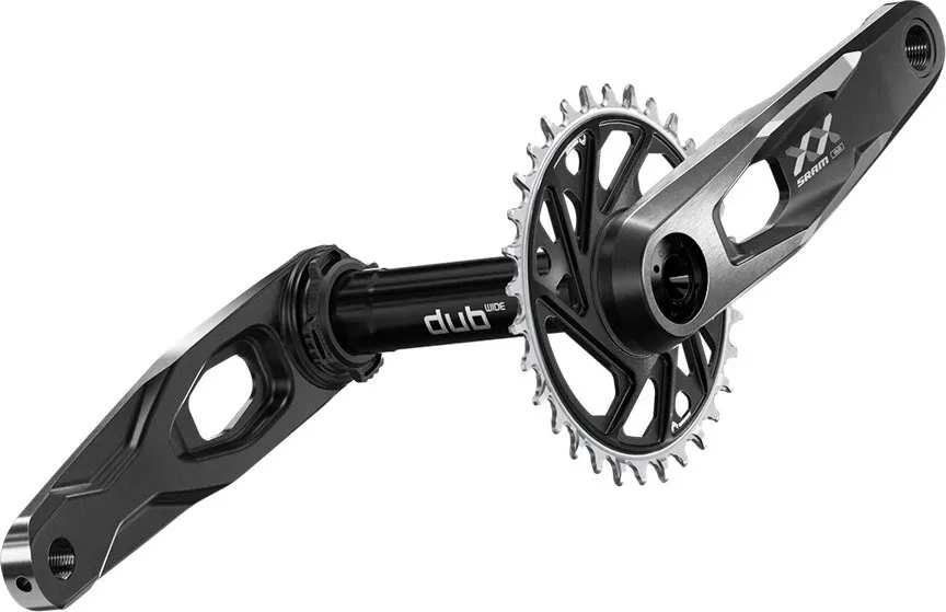 SRAM XX DH T-Type CL 56,5 DUB Kurbelgarnitur - black | 34 | 150,0 mm Nur Heute