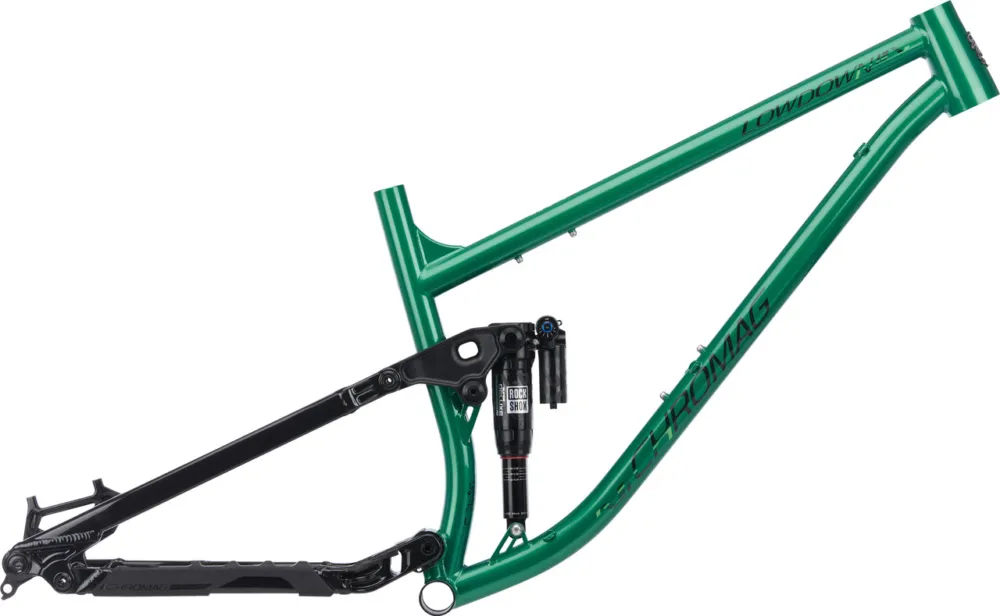 Nur Heute Chromag Lowdown Rahmenkit - lizard green | 12 mm Steckachse | L
