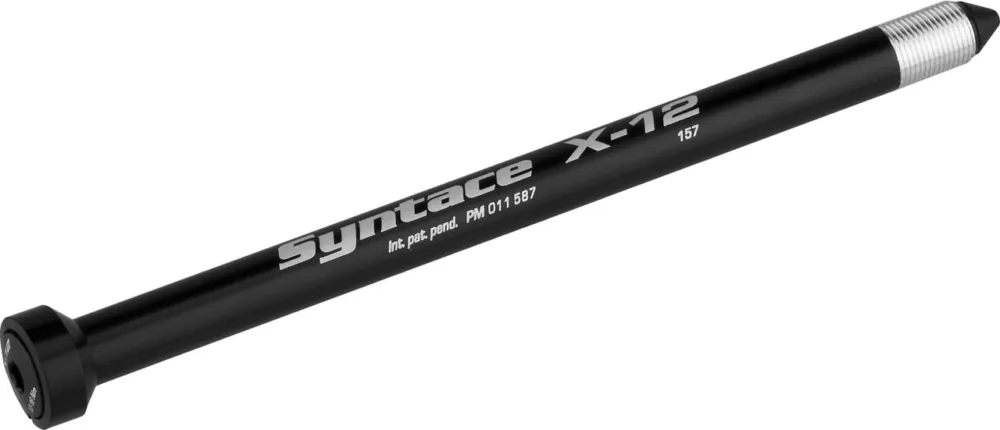 Syntace X-12 Steckachse - schwarz | X-12 \\/ 150+ Schneller Versand