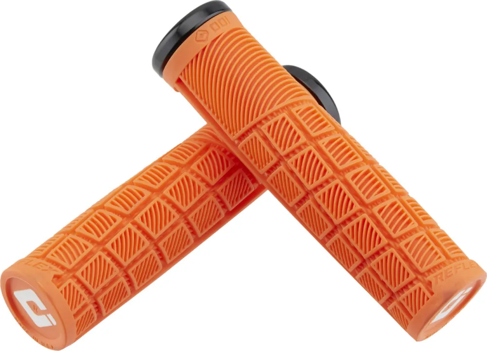 ODI Reflex Lock-On Lenkergriffe - orange | 135 mm Sonderaktion