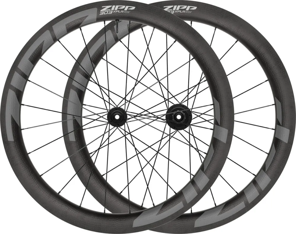 Zipp 303 XPLR SW Carbon Tubeless Disc Center Lock 28" Laufradsatz - black | 142 mm | 100 mm | 28" | SRAM XDR | 100 mm | SRAM XDR | 100 mm | 142 mm Neue Ware