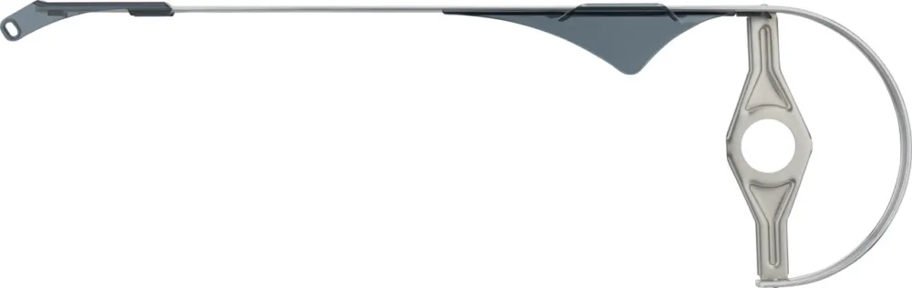Hebie Chainbar 394 Kettenschutz für Nabenschaltungen - schwarz | 219 mm 48 Zähne Begrenztes Angebot