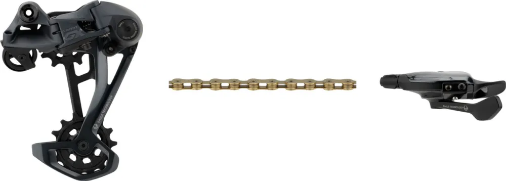 Mega-Angebot SRAM GX Eagle 1x12-fach Upgrade-Kit - XX1 gold | 14 Zähne | ohne | ohne | ohne | ohne