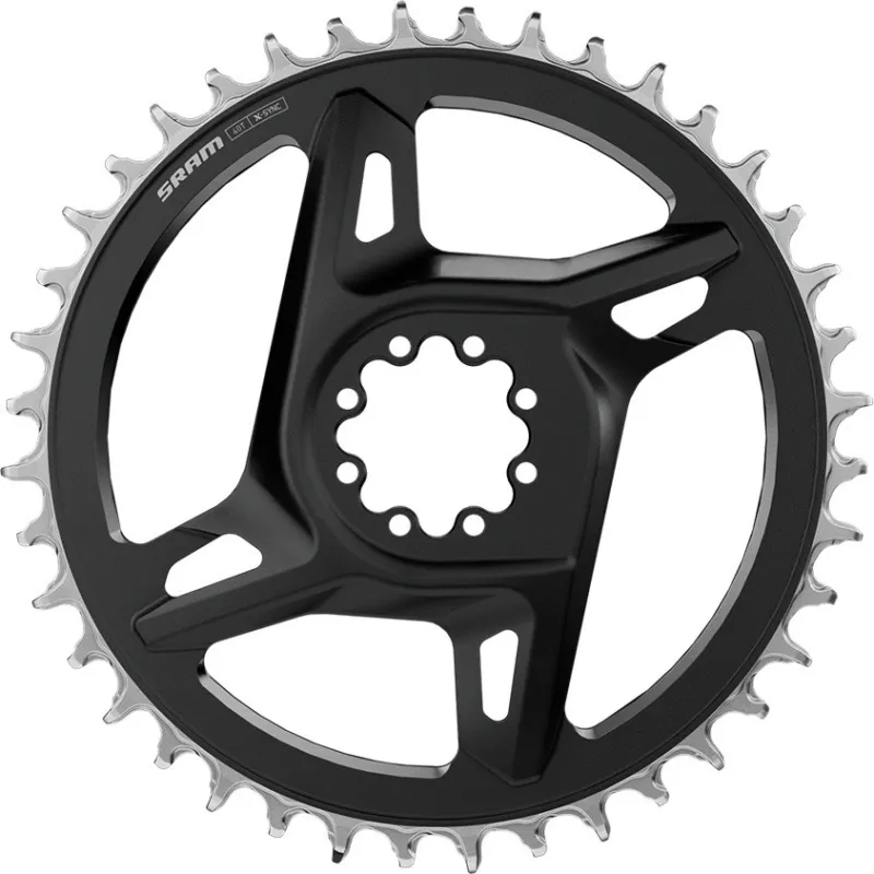 SRAM Kettenblatt Road X-Sync Red E1 12-/13-fach Direct Mount - black-silver | 46 Z Top-Angebot