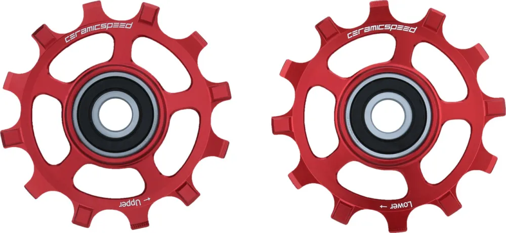 CeramicSpeed Schalträdchen Coated SRAM Red / Force AXS 12-fach - red | 11 Zähne Expressversand