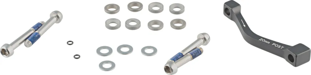Kracherpreis SRAM Scheibenbremsadapter für 160 mm Scheibe - schwarz | PM auf PM
