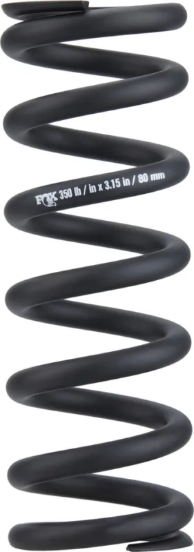Top-Angebot Fox Racing Shox SLS Super Light Steel Stahlfeder für 72.5-75mm Hub - black | 500 lbs\\/inch | 241 mm x 76 mm