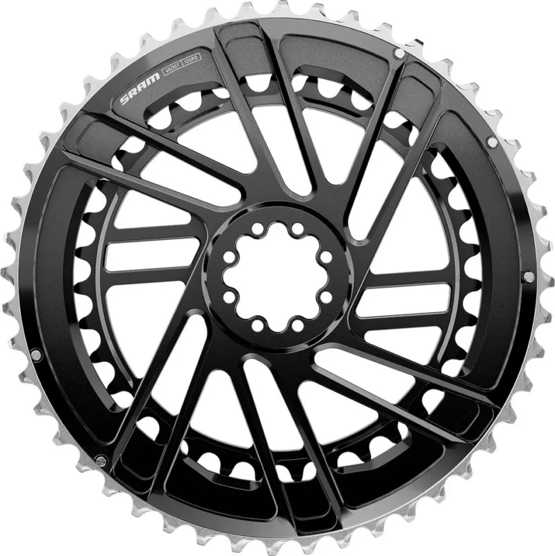 SRAM Kettenblatt-Set Road Force E1 2x12-fach Direct Mount - black | 37-50 Neue Ware