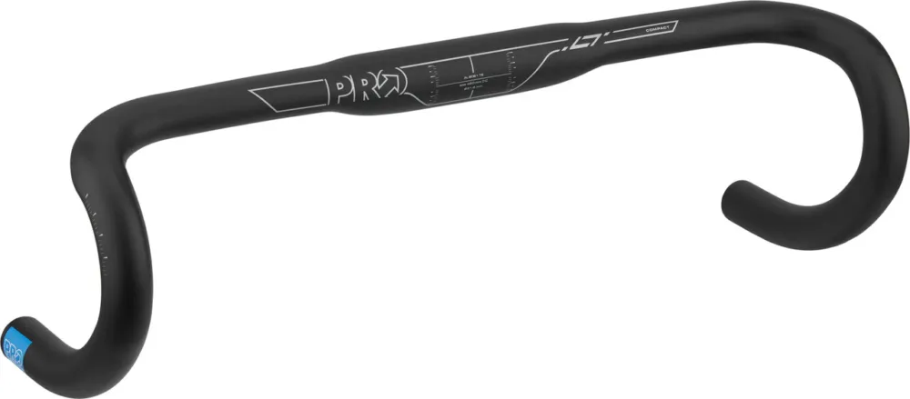 PRO LT Compact Ergo 31.8 ergonomischer Lenker - schwarz | 400 mm Expressversand