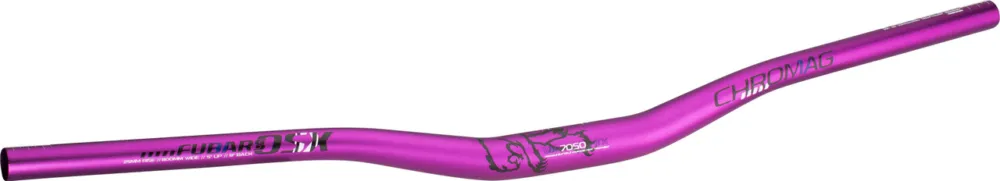 Chromag Fubars OSX 31.8 25 mm Riser Lenker - purple | 800 mm Kostenfreie Lieferung