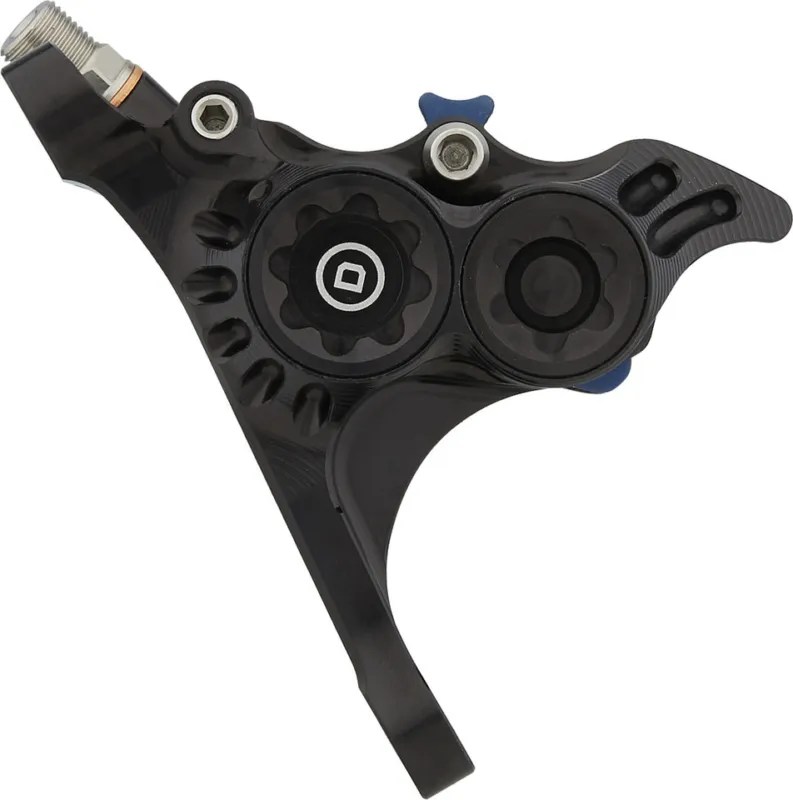Highlight Hope RX4+ FM +20 Bremssattel für SRAM - black | Vorderrad | ohne Bremshebel