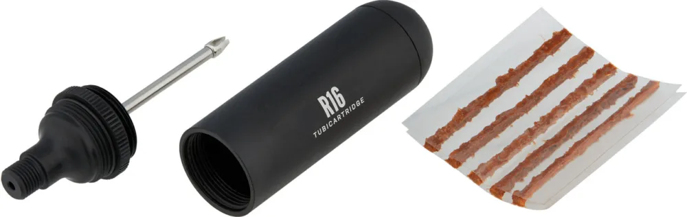 Begrenztes Angebot Topeak TubiCartridge R16 Tubeless-Reparaturset - schwarz